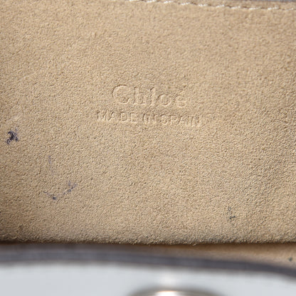 Chloe Suede Calfskin Mini Faye Bracelet Bag Airy Grey 6 of 13