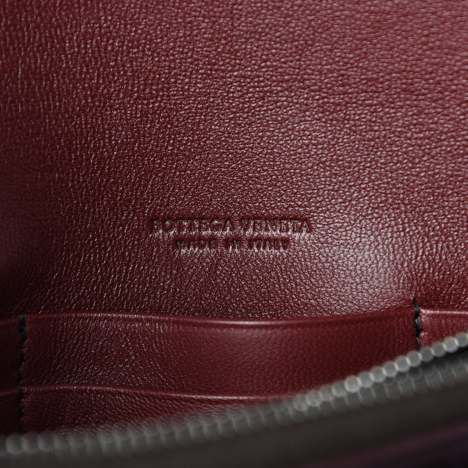 Bottega Veneta Nappa Intrecciato Wallet Bag Gigolo Red 6 of 10