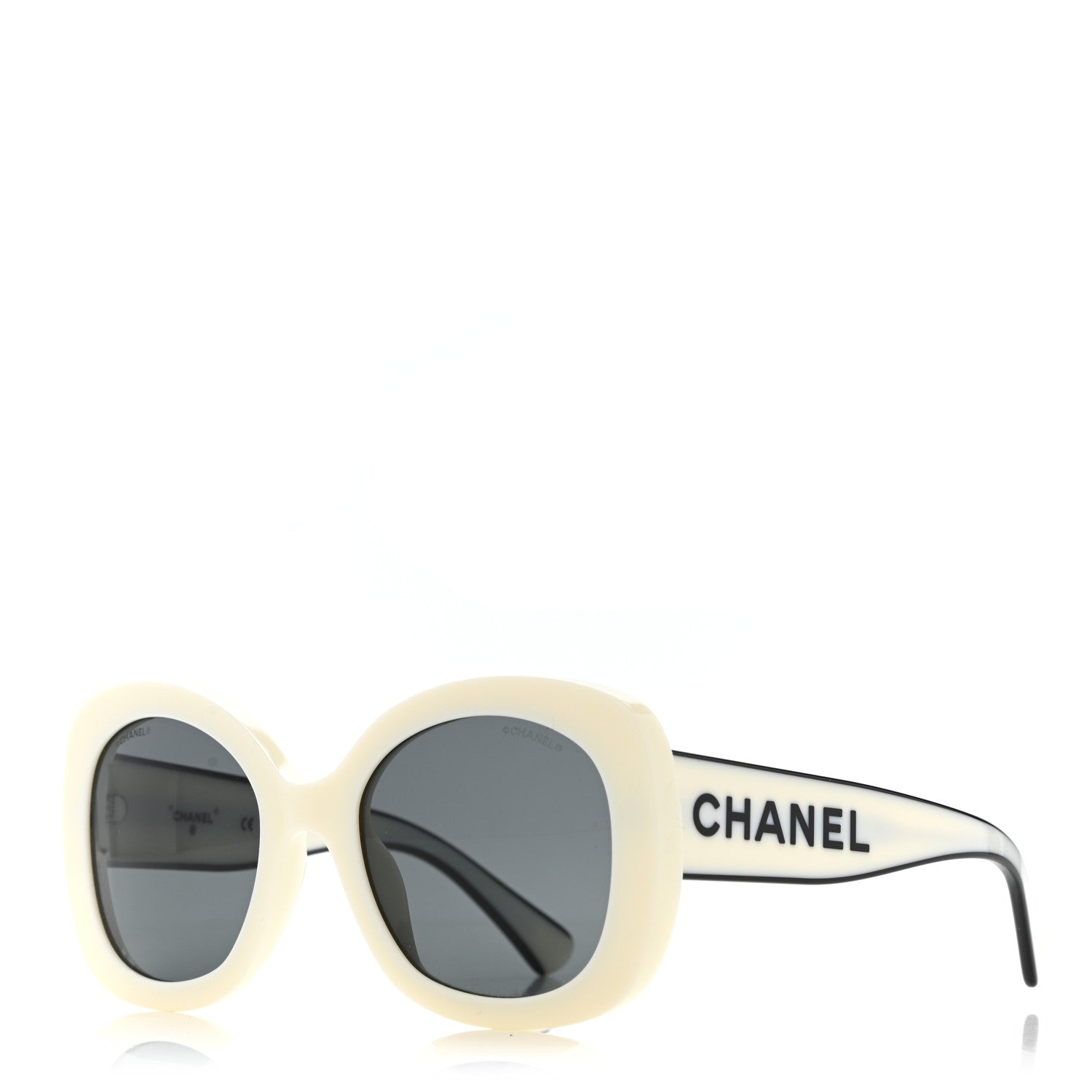 Chanel Acetate Sunglasses 71414A White 1 of 8