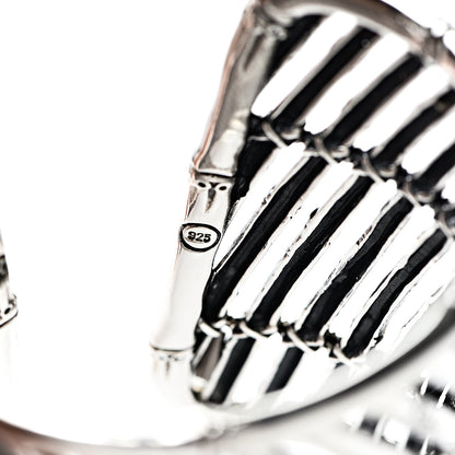 John Hardy Sterling Silver 75mm Bamboo Cuff Bracelet 4 of 4