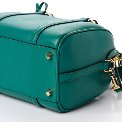 Burberry Soft Calfskin Small Alchester Bowling Bag Aqua Green 8 of 12