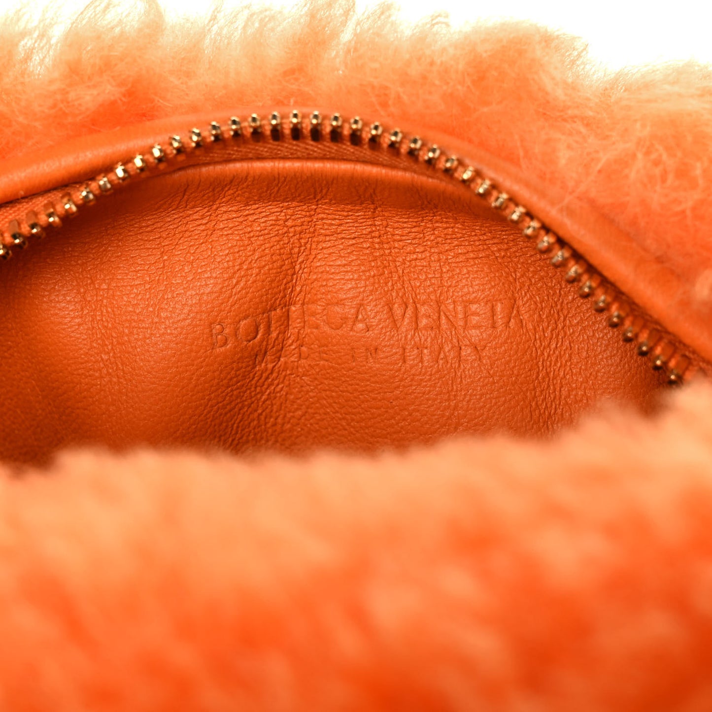 Shearling Mini Jodie Light Orange