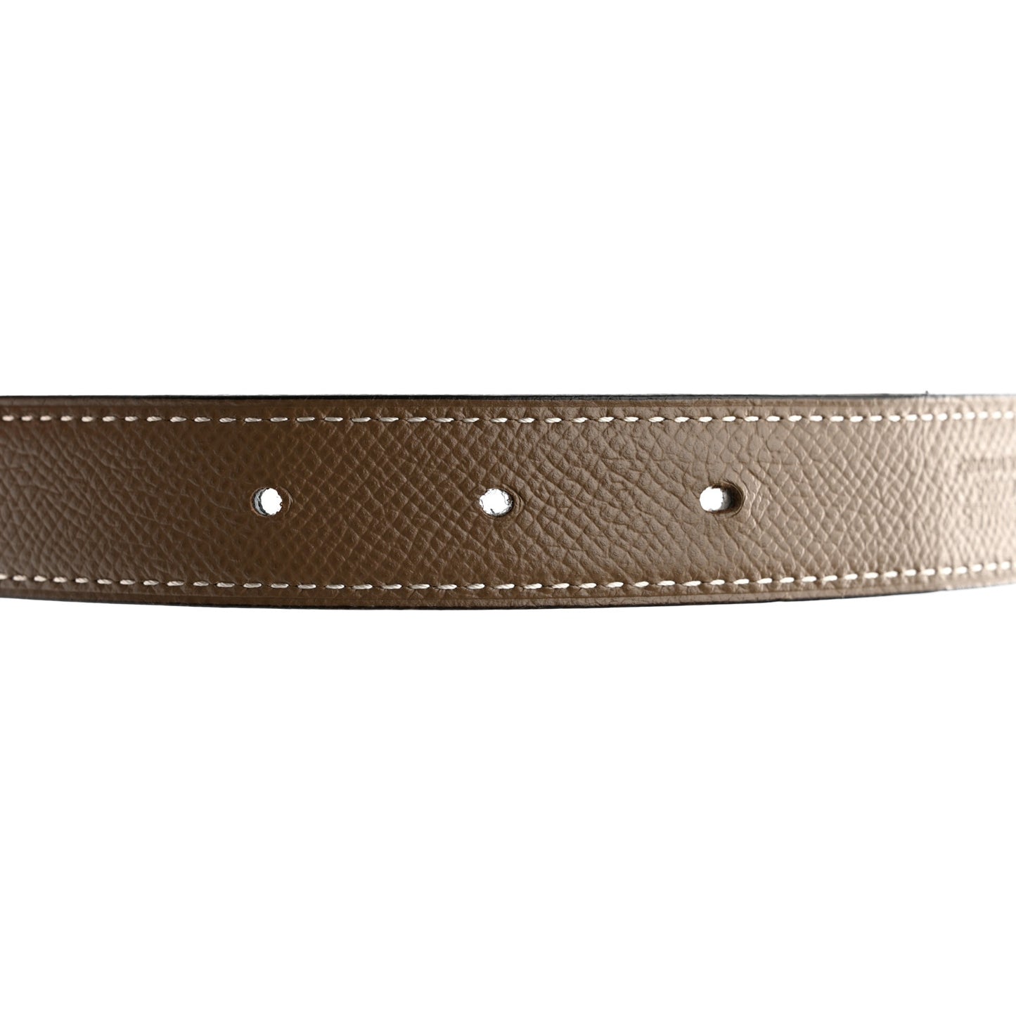 Swift Epsom 24mm Constance H Belt 80 Black Etoupe