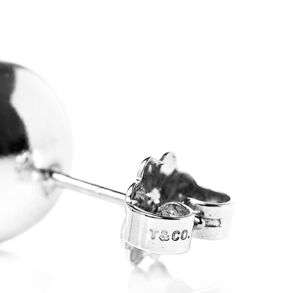 Tiffany Sterling Silver 10mm HardWear Ball Earrings 5 of 5
