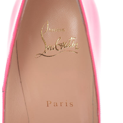 Christian Louboutin Patent So Kate 120 Pumps 39 Shocking Pink 8 of 9