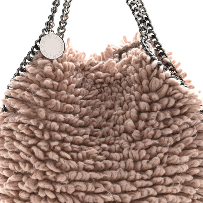 Stella McCartney Wool Fur Small Falabella Tote Pink 8 of 13