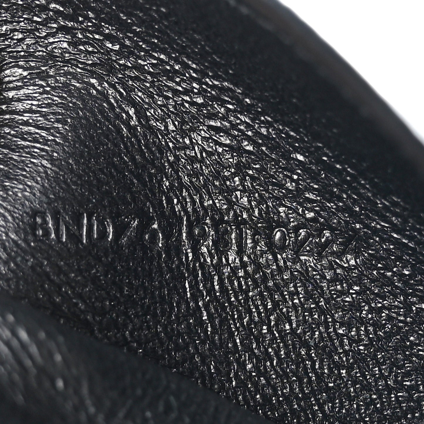 Lambskin Small Cassandre Envelope Pouch Black