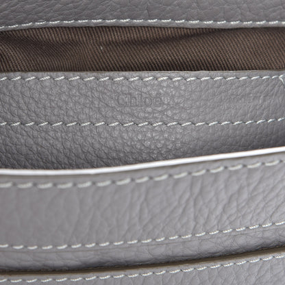Chloe Calfskin Mini Marcie Round Crossbody Bag Cashmere Grey 6 of 7