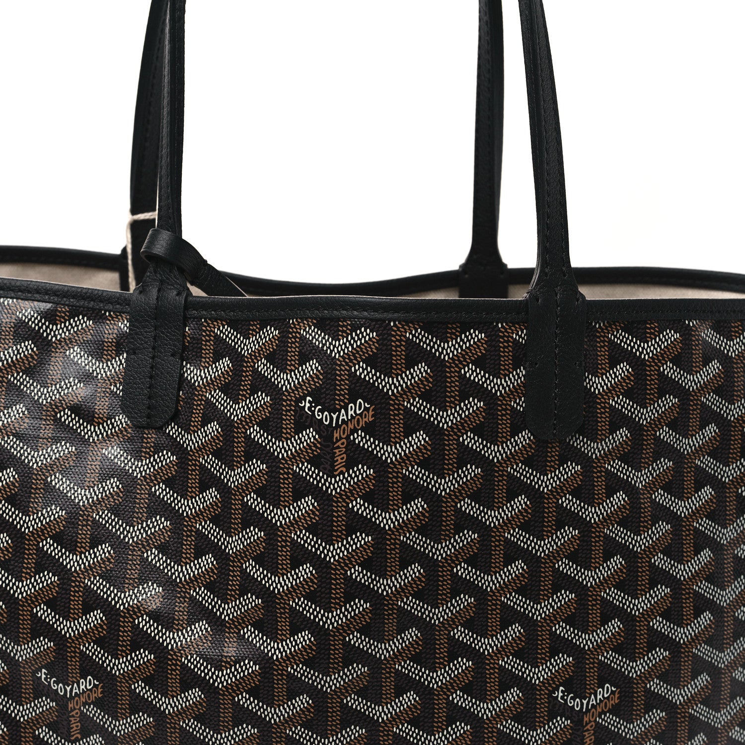 Goyard Goyardine Saint Louis PM Black 8 of 10