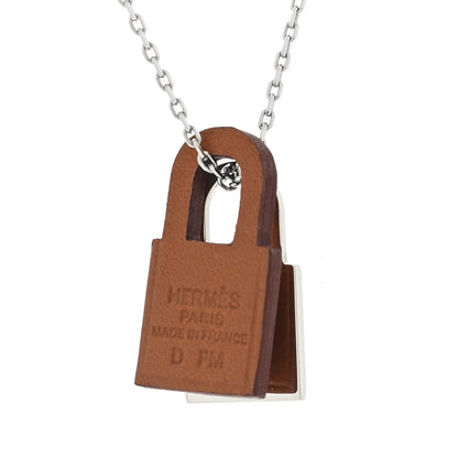 Hermes Swift Small O'Kelly Pendant Necklace Gold 4 of 5
