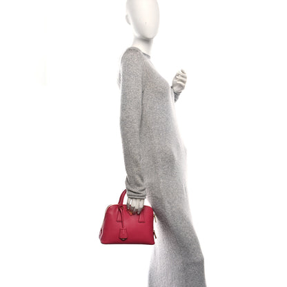 Prada Saffiano Lux Small Promenade Tote Peonia 3 of 13
