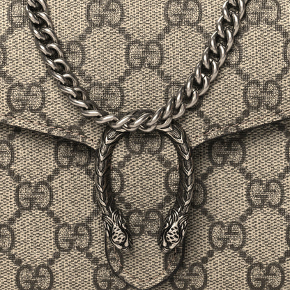 Gucci GG Supreme Monogram Mini Dionysus Chain Wallet Beige Taupe 10 of 13