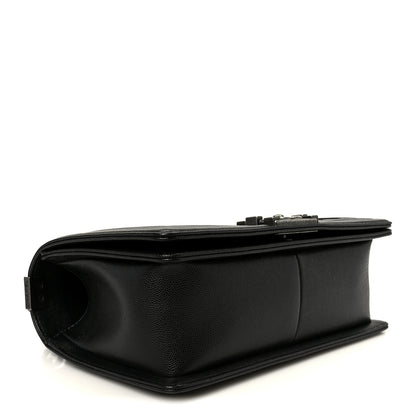 Chanel Caviar Quilted Medium Boy Flap Black 3 of 9
