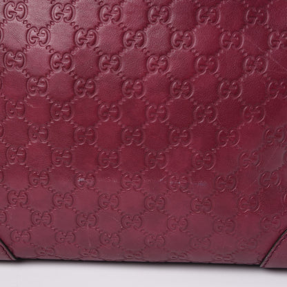 Gucci Guccissima Medium Mayfair Tote Cherry 14 of 19
