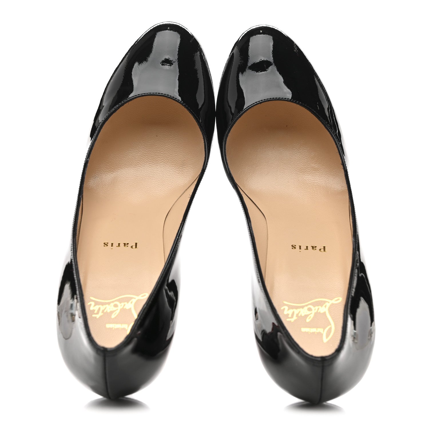 Christian Louboutin Patent New Simple 120 Pumps 39 Black 2 of 8
