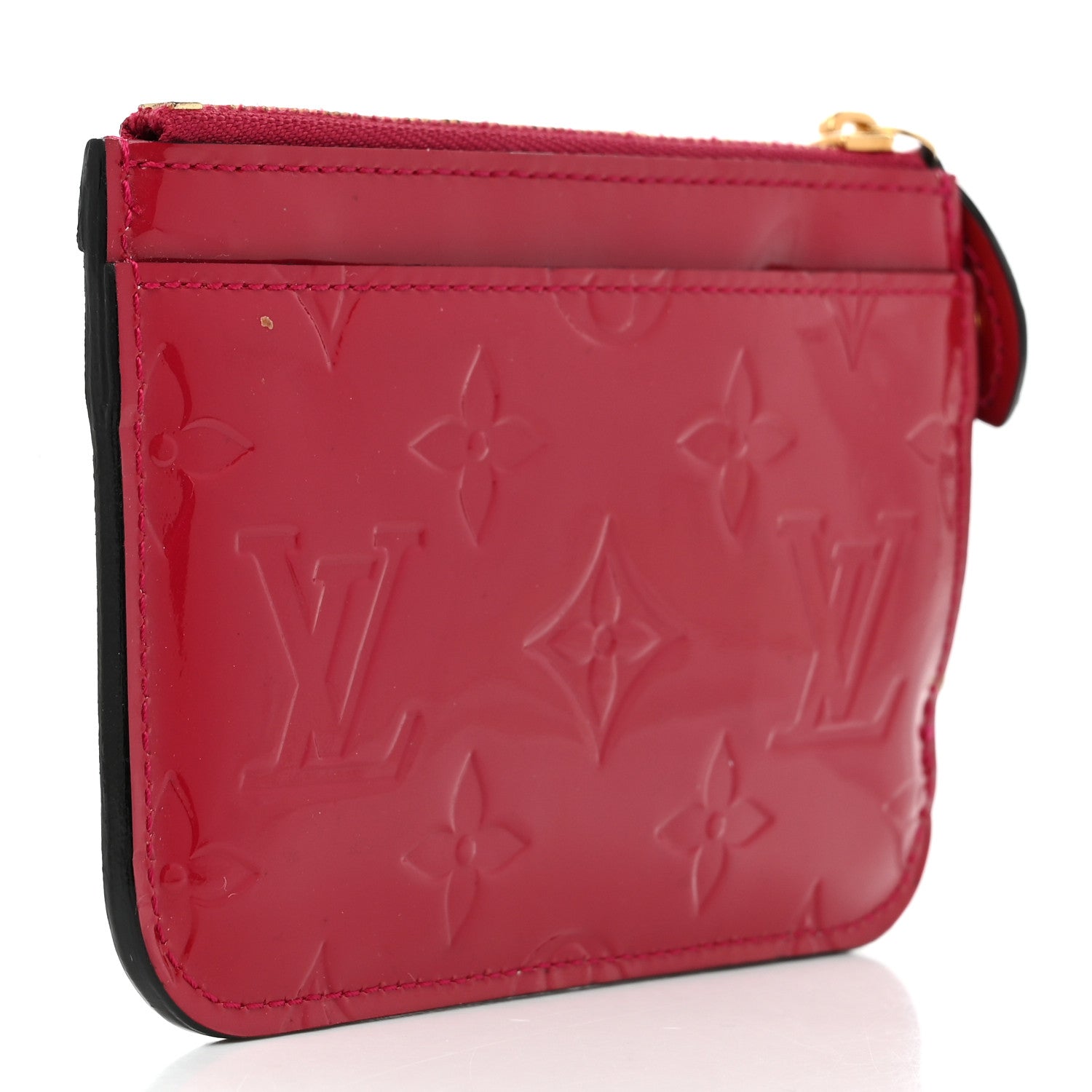 Louis Vuitton Vernis Key Pouch Rose Indien 3 of 6