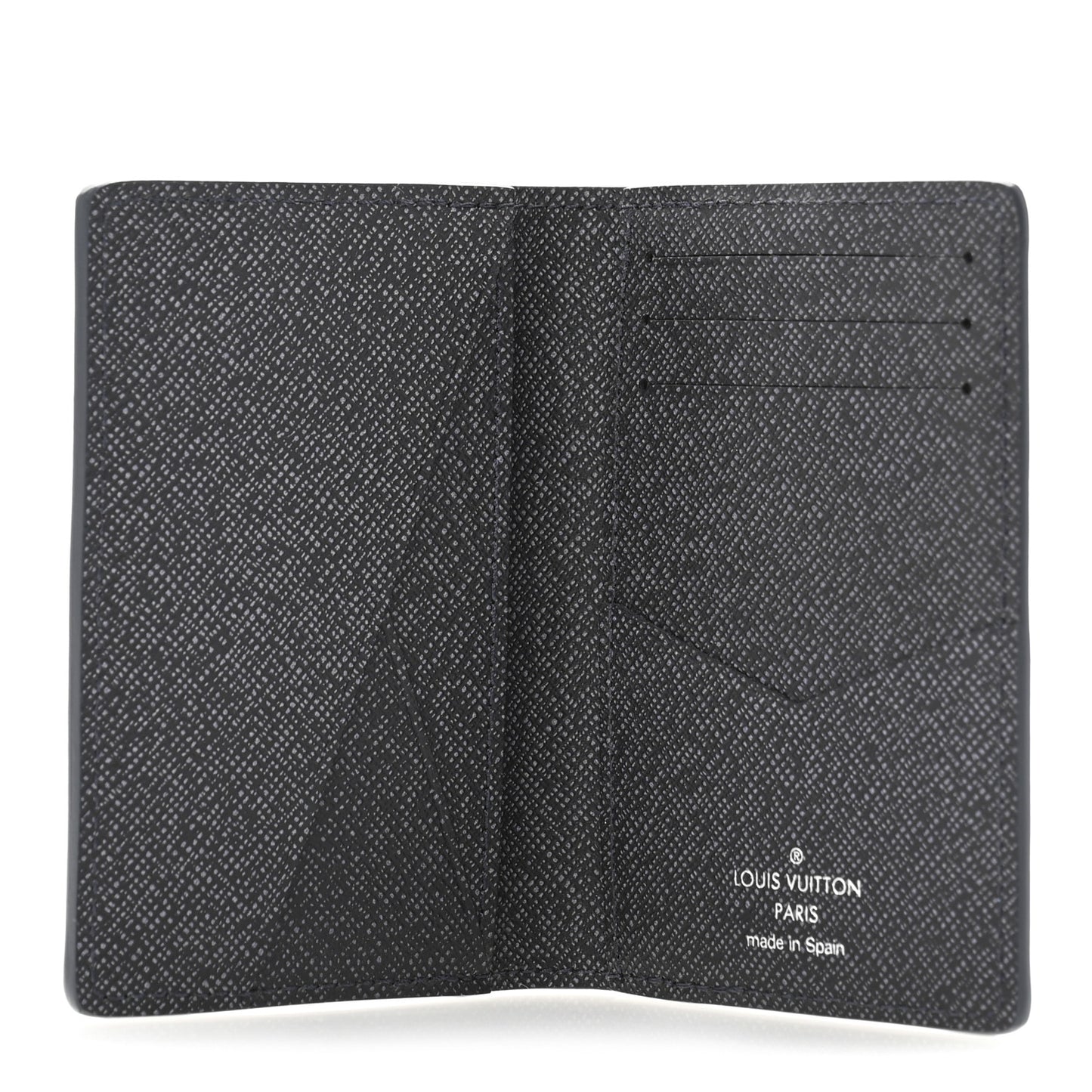 Monogram LV Record Pocket Organizer NM Blue