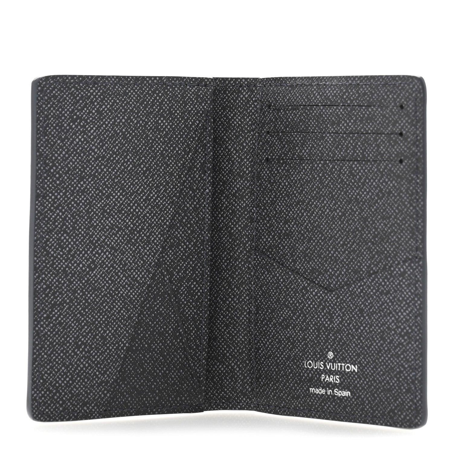 Louis Vuitton Monogram LV Record Pocket Organizer NM Blue 5 of 8
