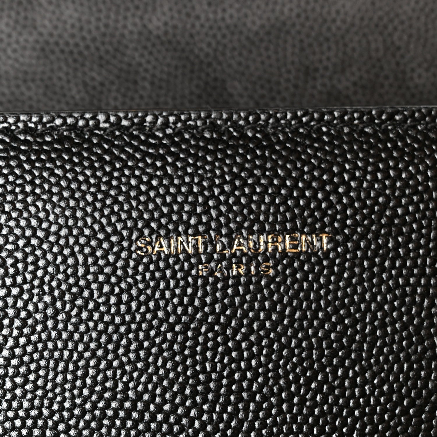 Saint Laurent Grain de Poudre Mini Classic Monogram Cassandra Top Handle Black 8 of 11