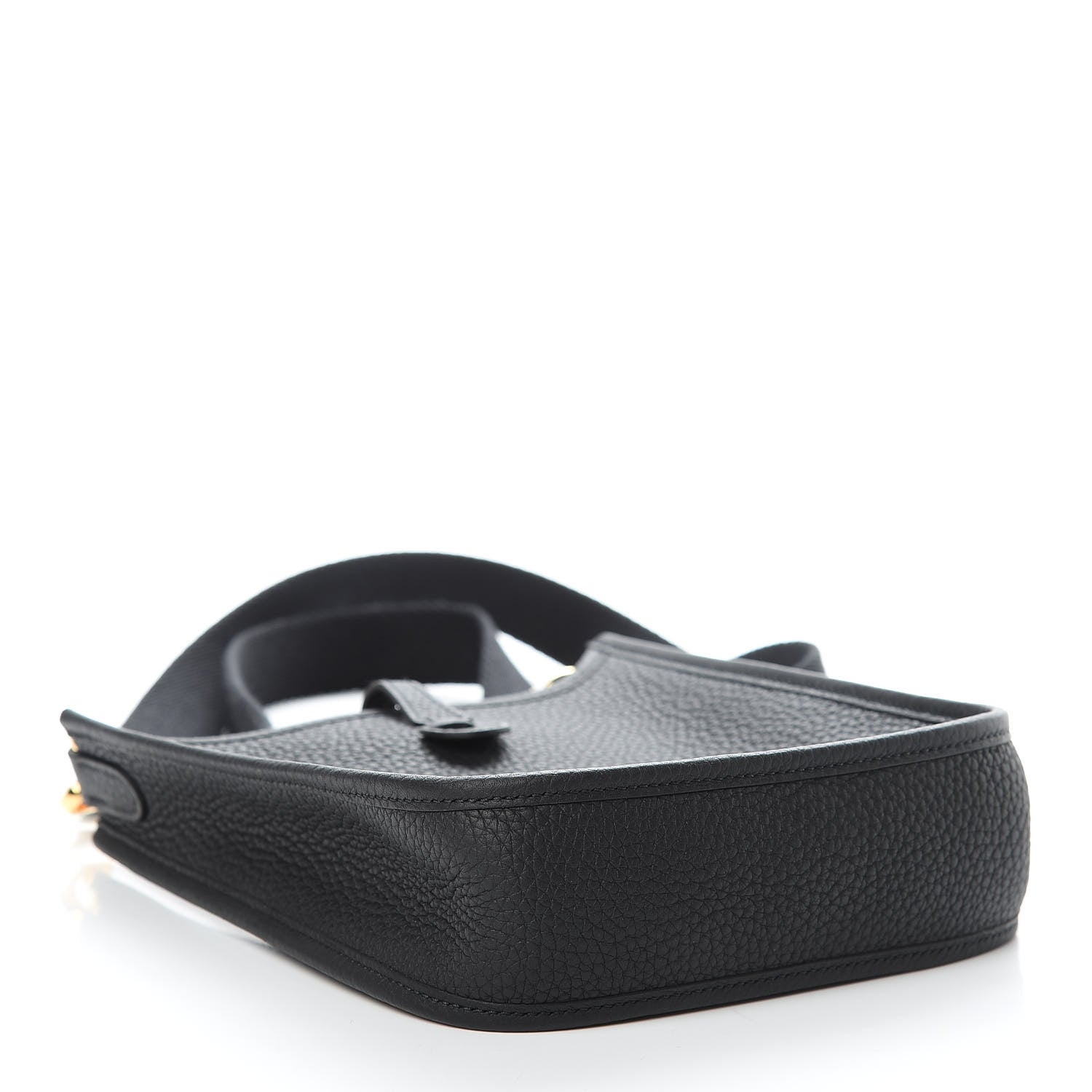 Hermes Taurillon Clemence Evelyne TPM Black 4 of 11