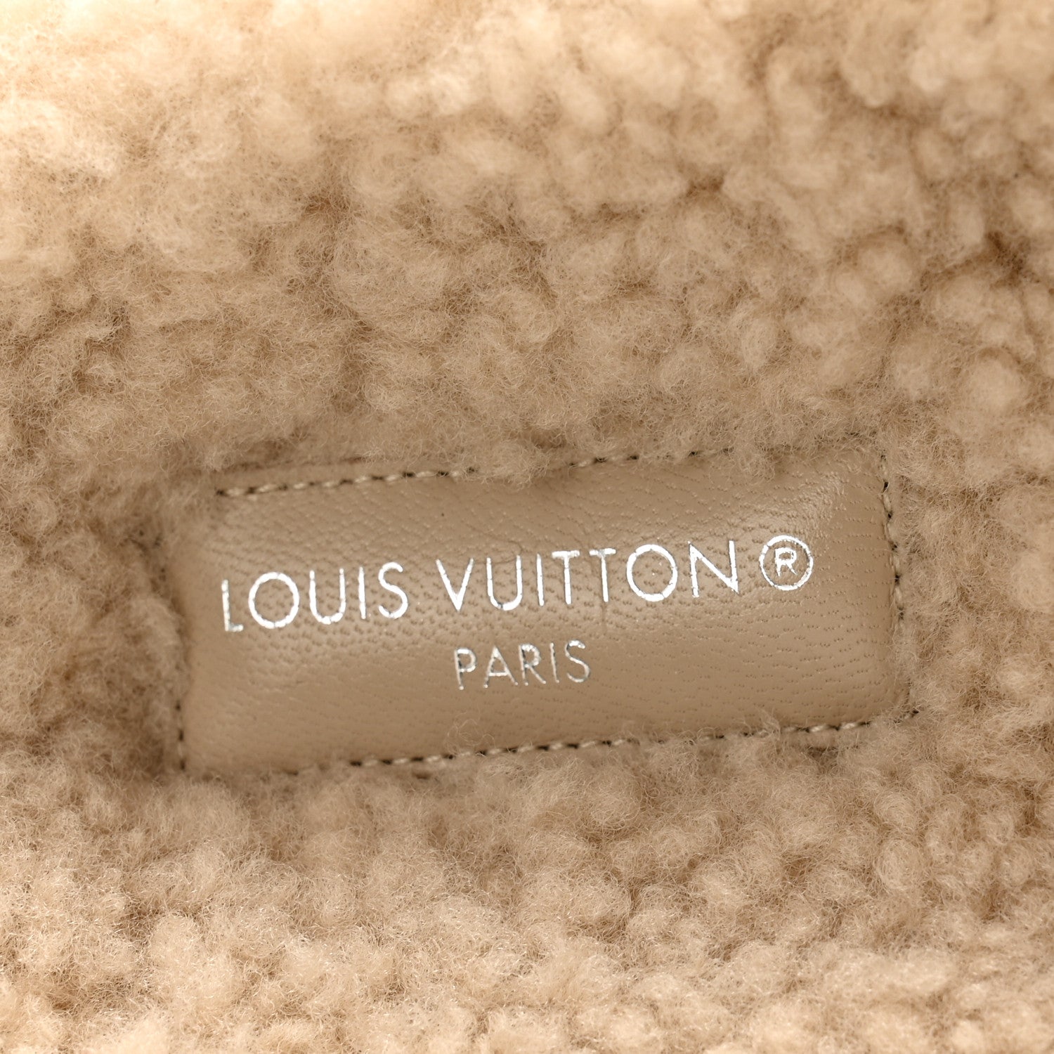 Louis Vuitton Shearling Paseo Flat Comfort Mule 41 Beige 8 of 8