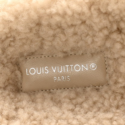Louis Vuitton Shearling Paseo Flat Comfort Mule 41 Beige 8 of 8