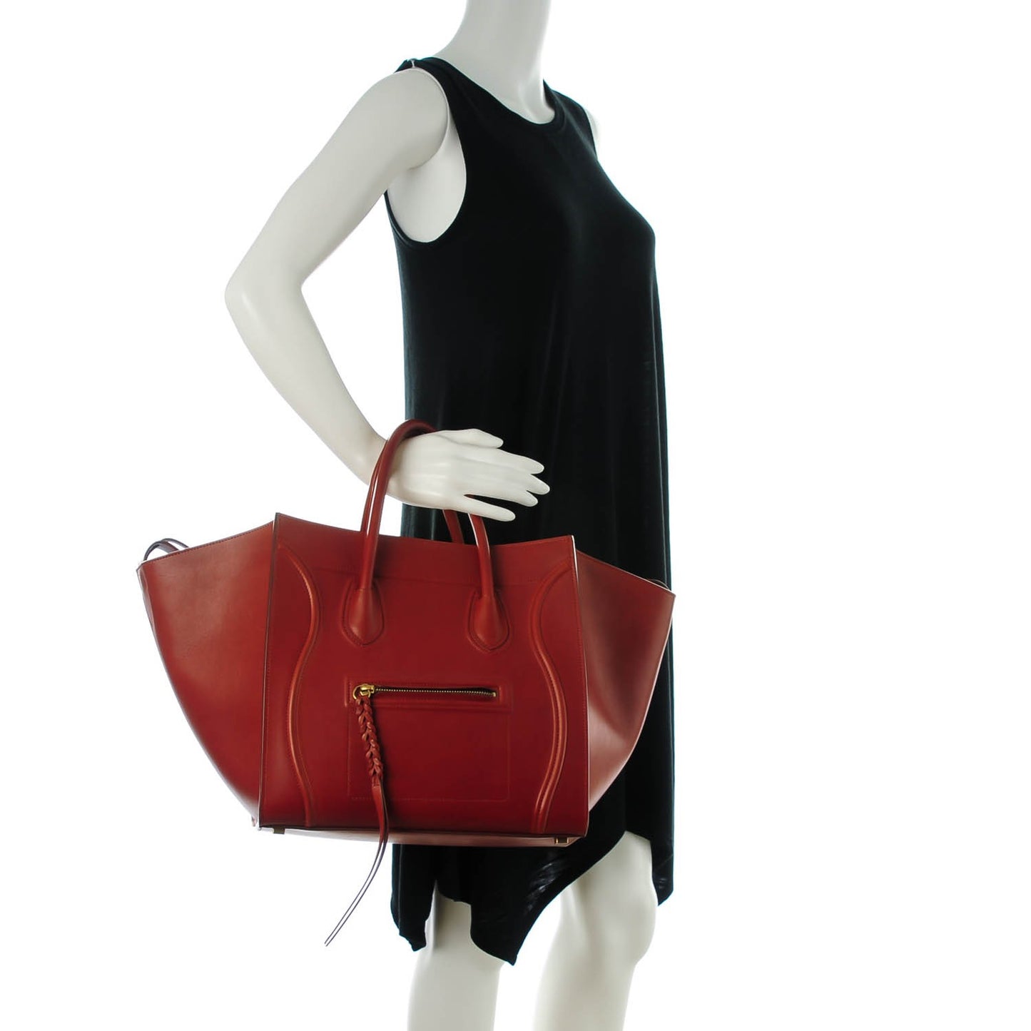 Natural Calfskin Medium Phantom Luggage Brick