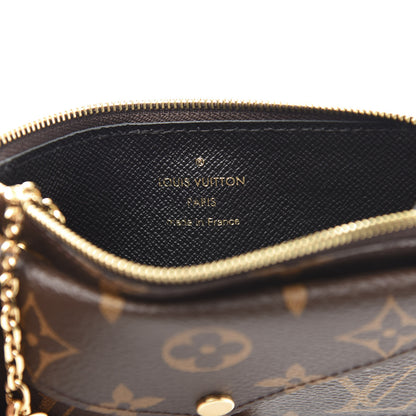 Louis Vuitton Monogram Recto Verso Card Holder Black 6 of 9