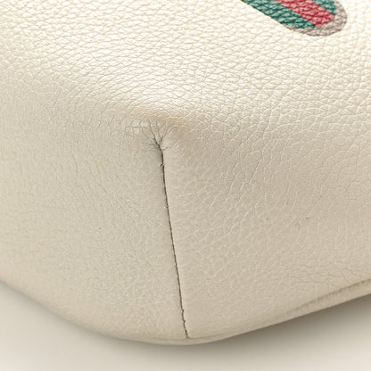 Gucci Grained Calfskin Logo Belt Bag White 11 of 12