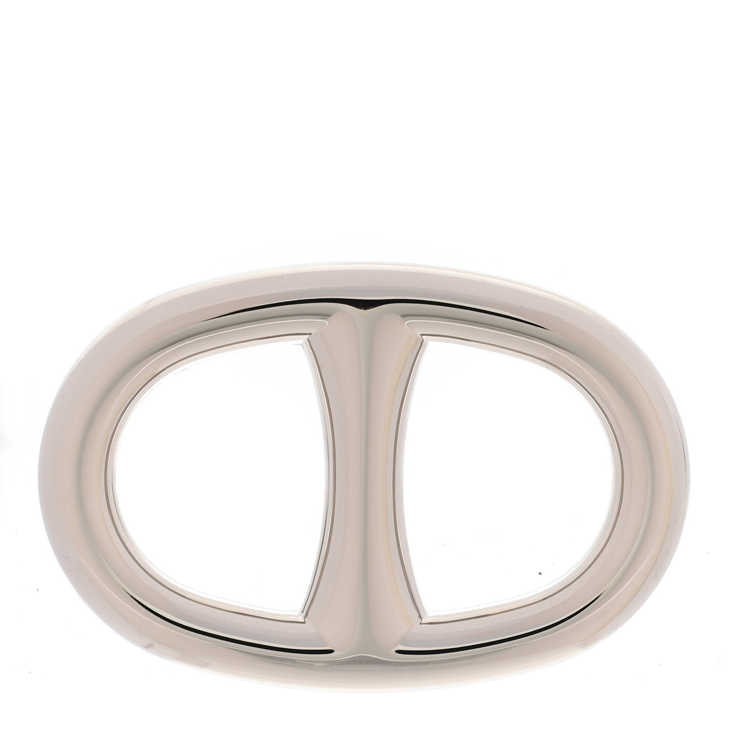 Hermes Palladium Chaine D'Ancre Scarf Ring 1 of 5