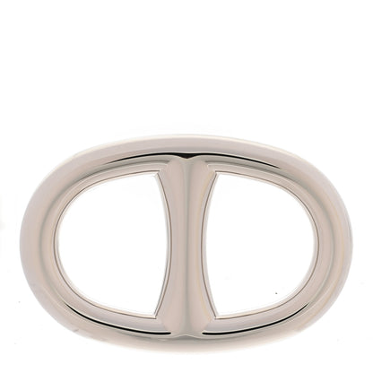 Hermes Palladium Chaine D'Ancre Scarf Ring 1 of 5