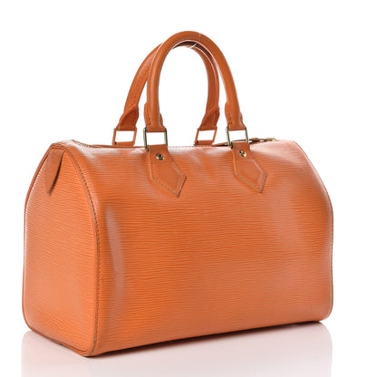 Louis Vuitton Epi Speedy 25 Mandarin 3 of 19