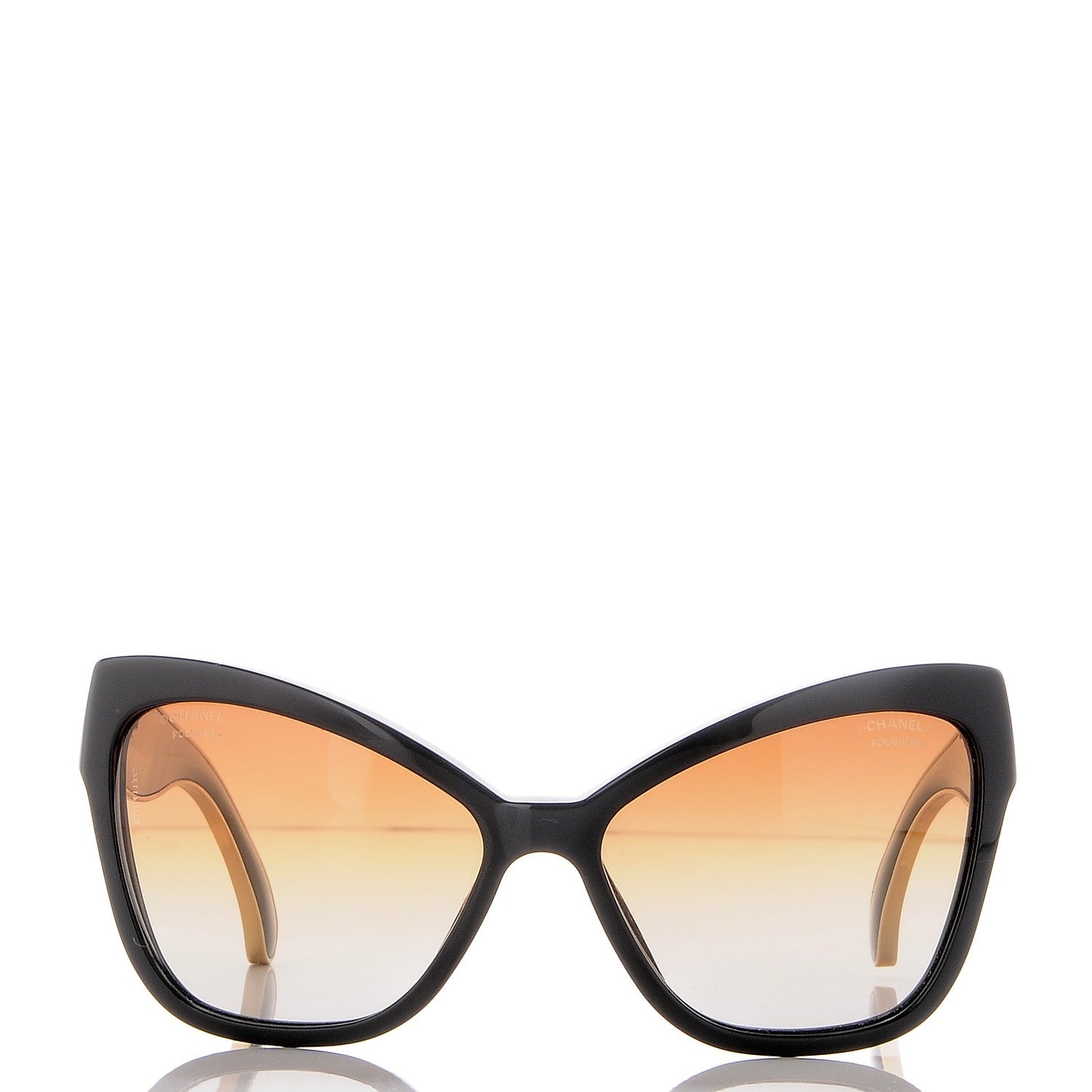 Acetate CC Cat Eye Sunglasses 5271 Black