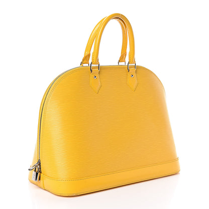 Louis Vuitton Epi Alma GM Citron 3 of 12