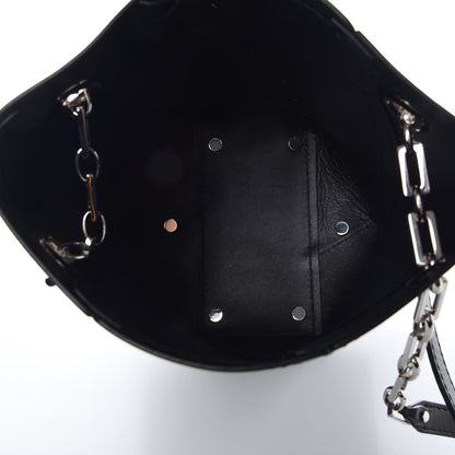 Proenza Schouler Smooth Calfskin Mini Hex Bucket Bag Cypress 5 of 6