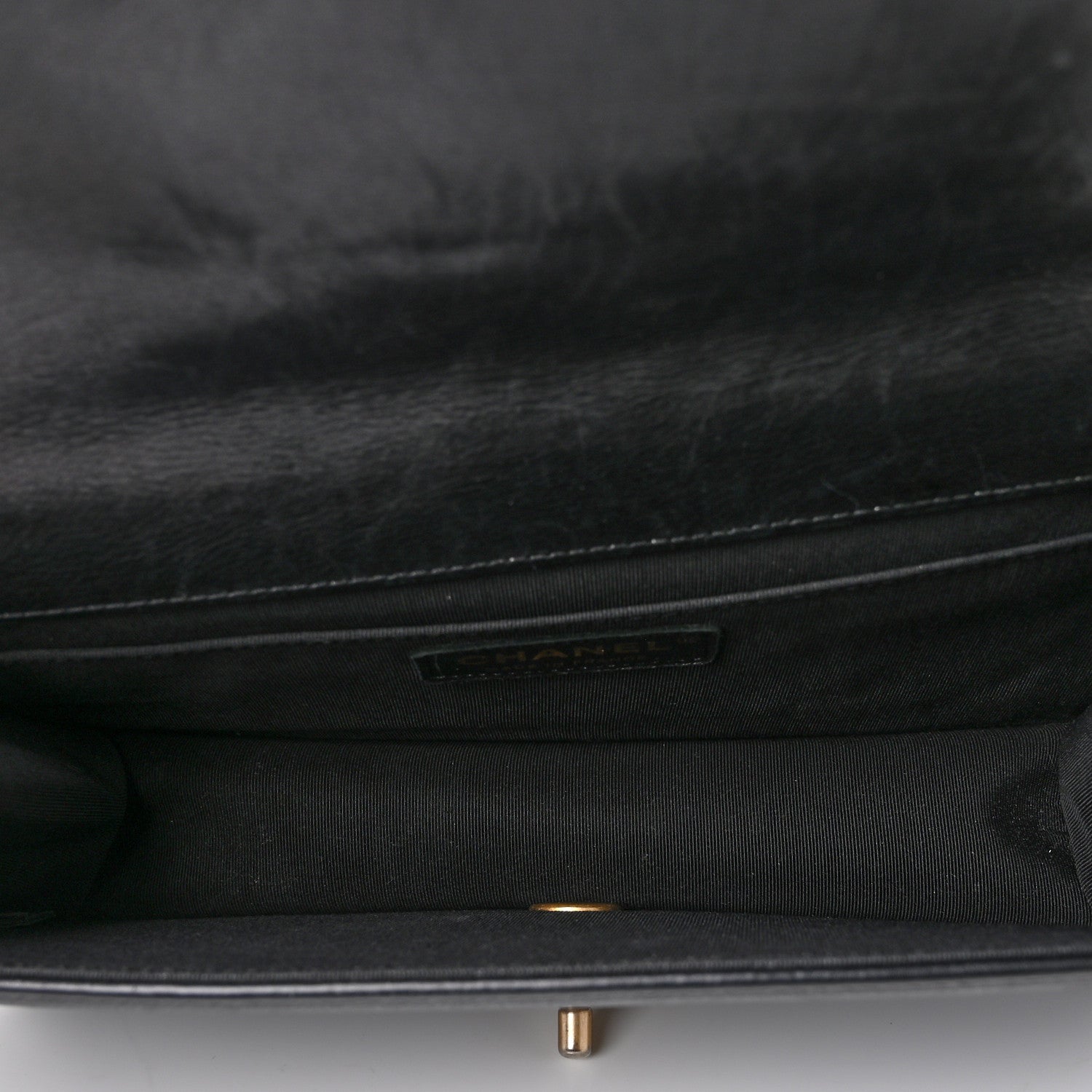 Chanel Grained Calfskin Quilted Medium Flap Black 5 of 10