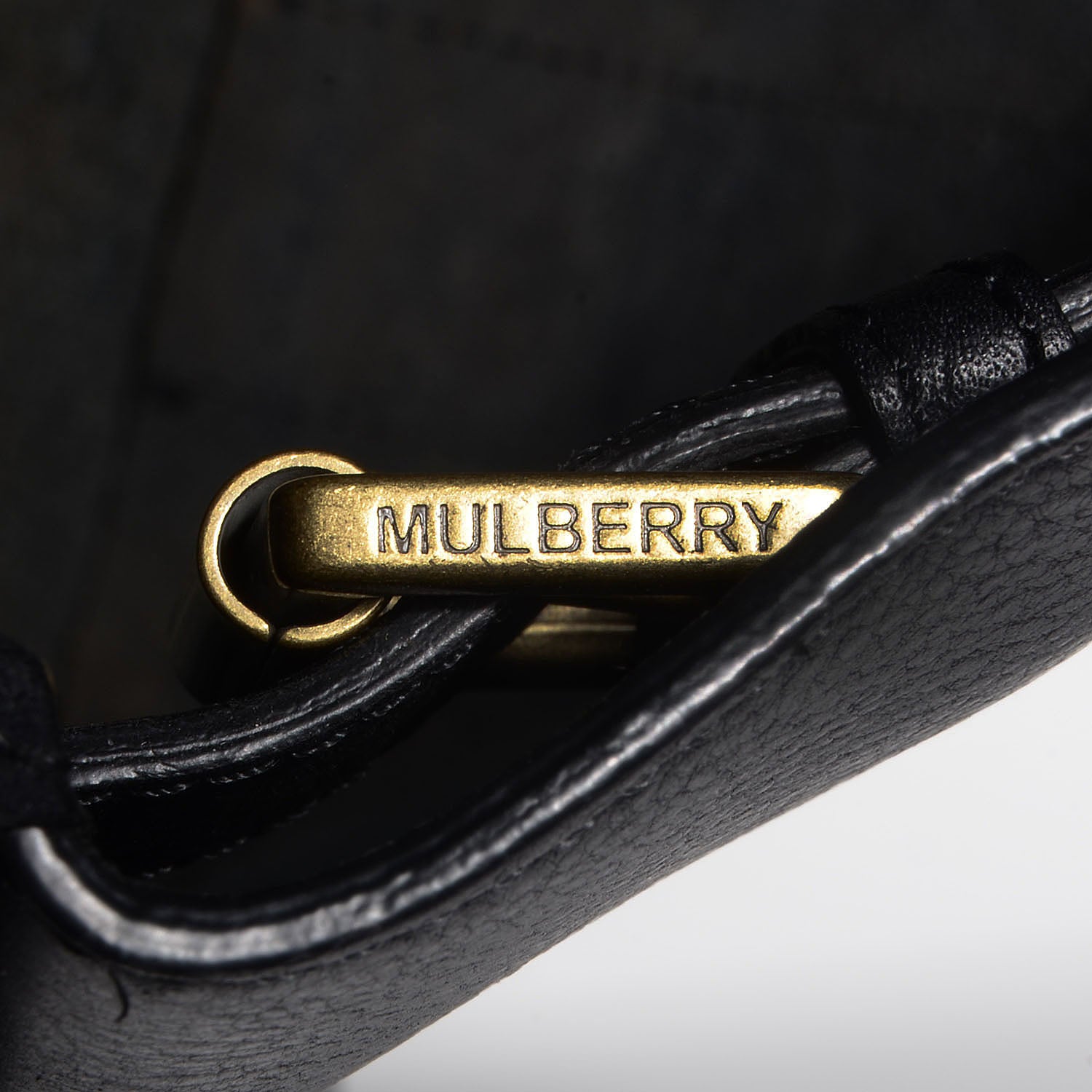 Mulberry Natural Leather Bayswater Black 8 of 10
