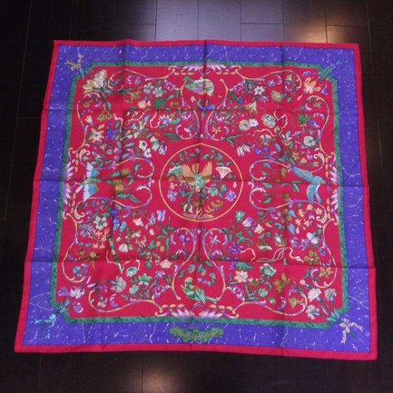 Silk Pierres D'Orient Et D'Occident Scarf