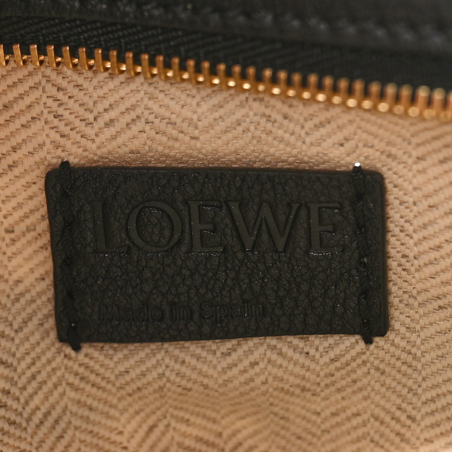 Loewe Calfskin Raffia Paulas Ibiza Pochette Bag Beige Multicolor 6 of 8