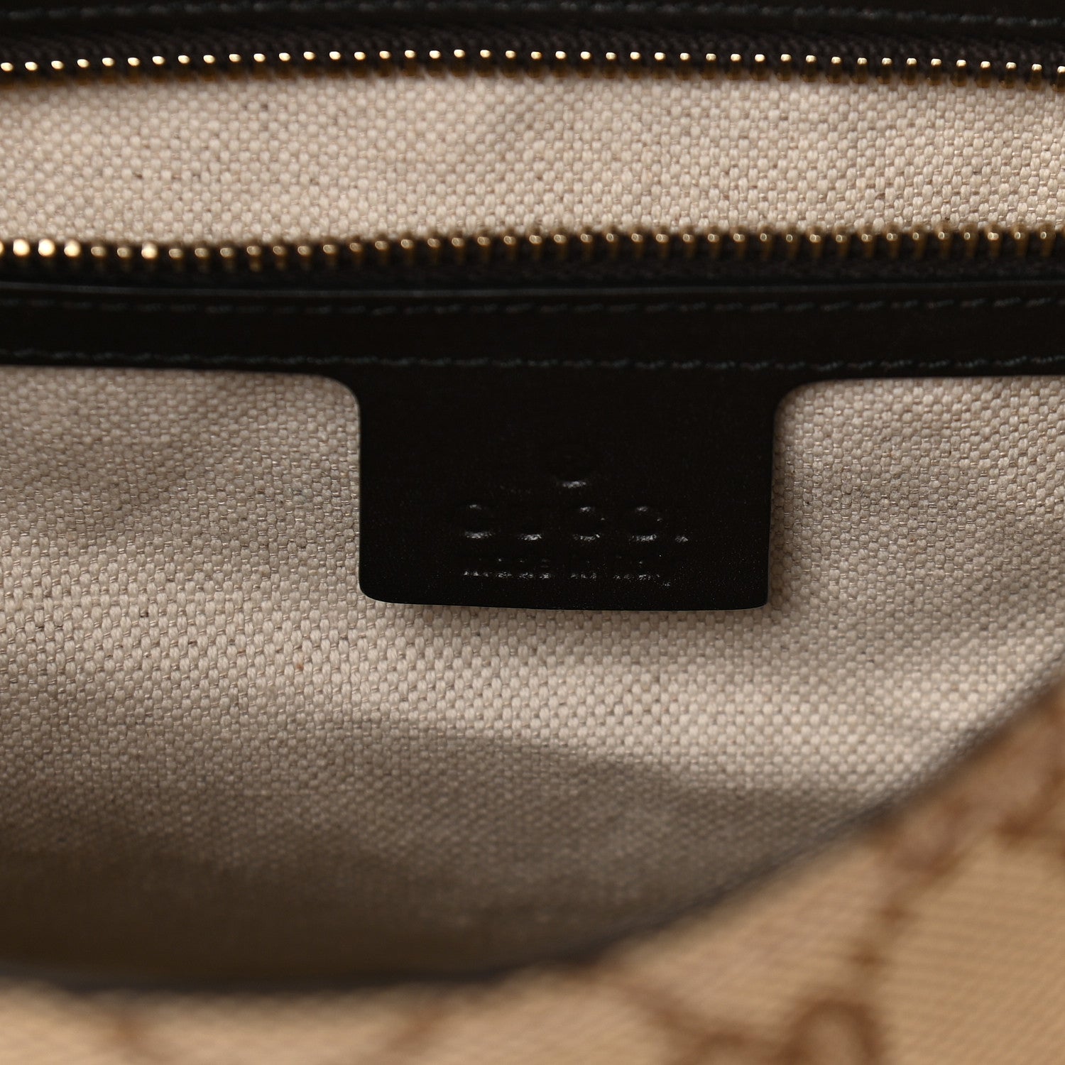 Gucci Monogram Margaux Calfskin Medium Emily Hobo Beige Ebony Cocoa 6 of 11