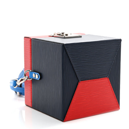 Louis Vuitton Epi Bleecker Box Indigo Coquelicot 4 of 10