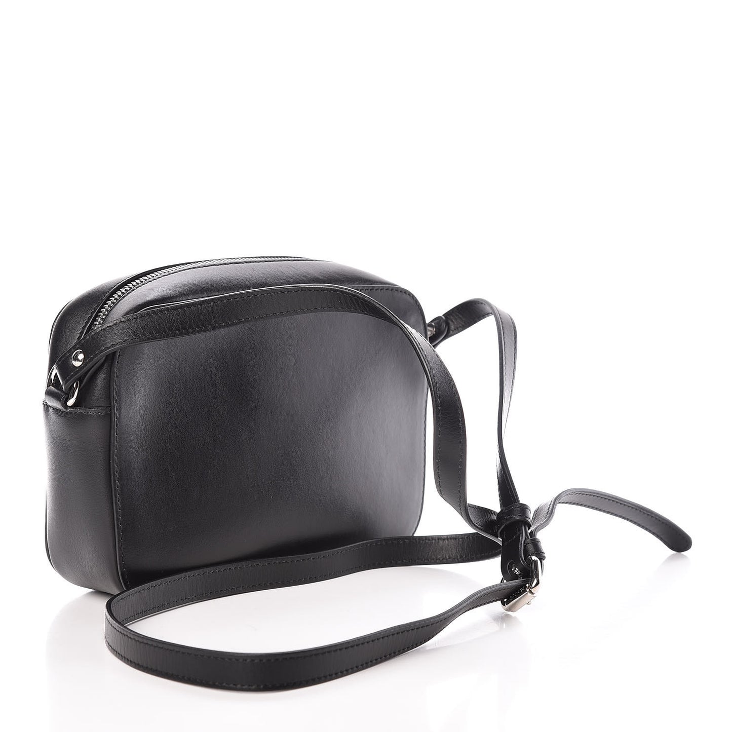Calfskin Palazzo Camera Bag Black