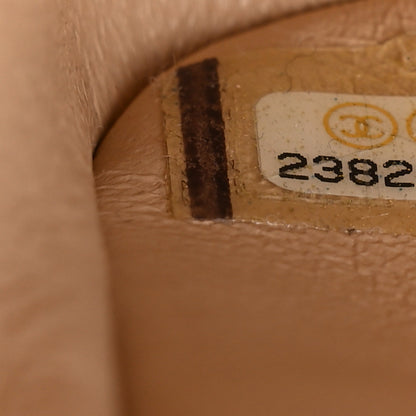 Chanel Caviar Quilted Medium Double Flap Beige 6 of 11