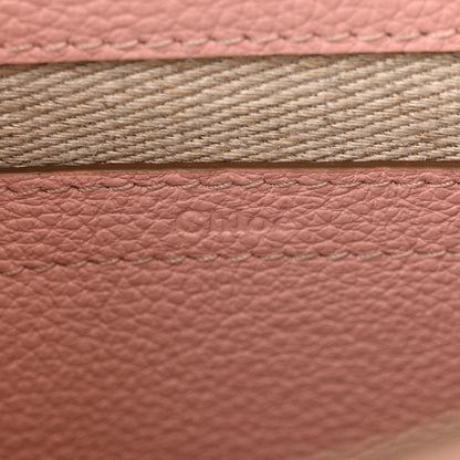 Chloe Grained Calfskin Small Marcie Saddle Bag Blossom Pink 6 of 12