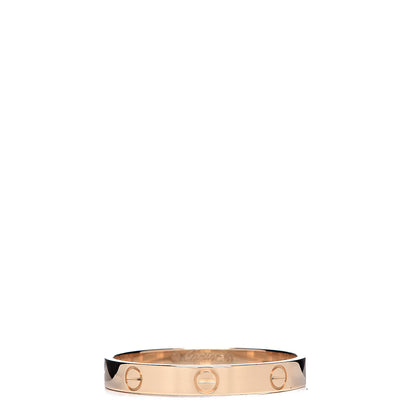 Cartier 18K Yellow Gold 3.5mm LOVE Wedding Band Ring 69 12.75 1 of 5