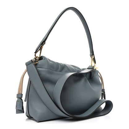 Fendi Nappa Medium Mamma Baguette Light Blue 2 of 9