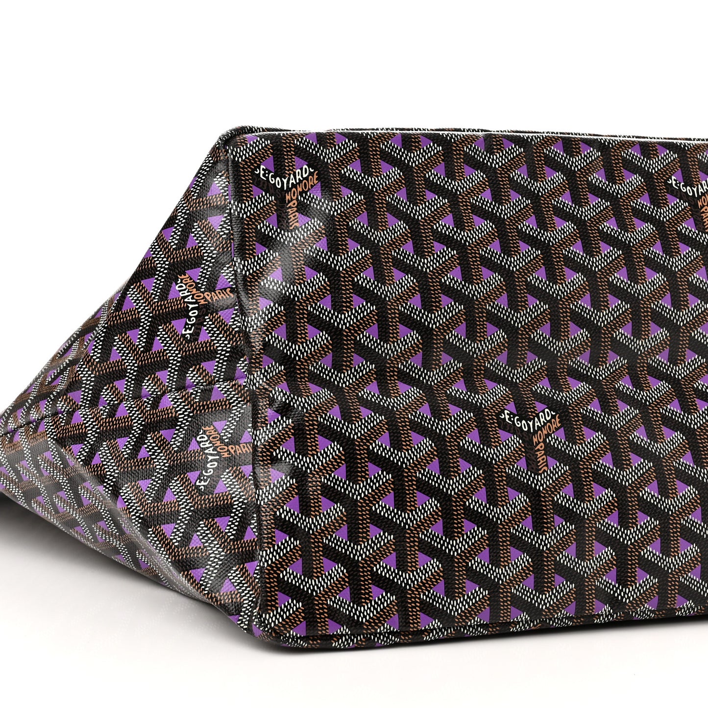 Goyardine Saint Louis Claire Voie GM Black Purple