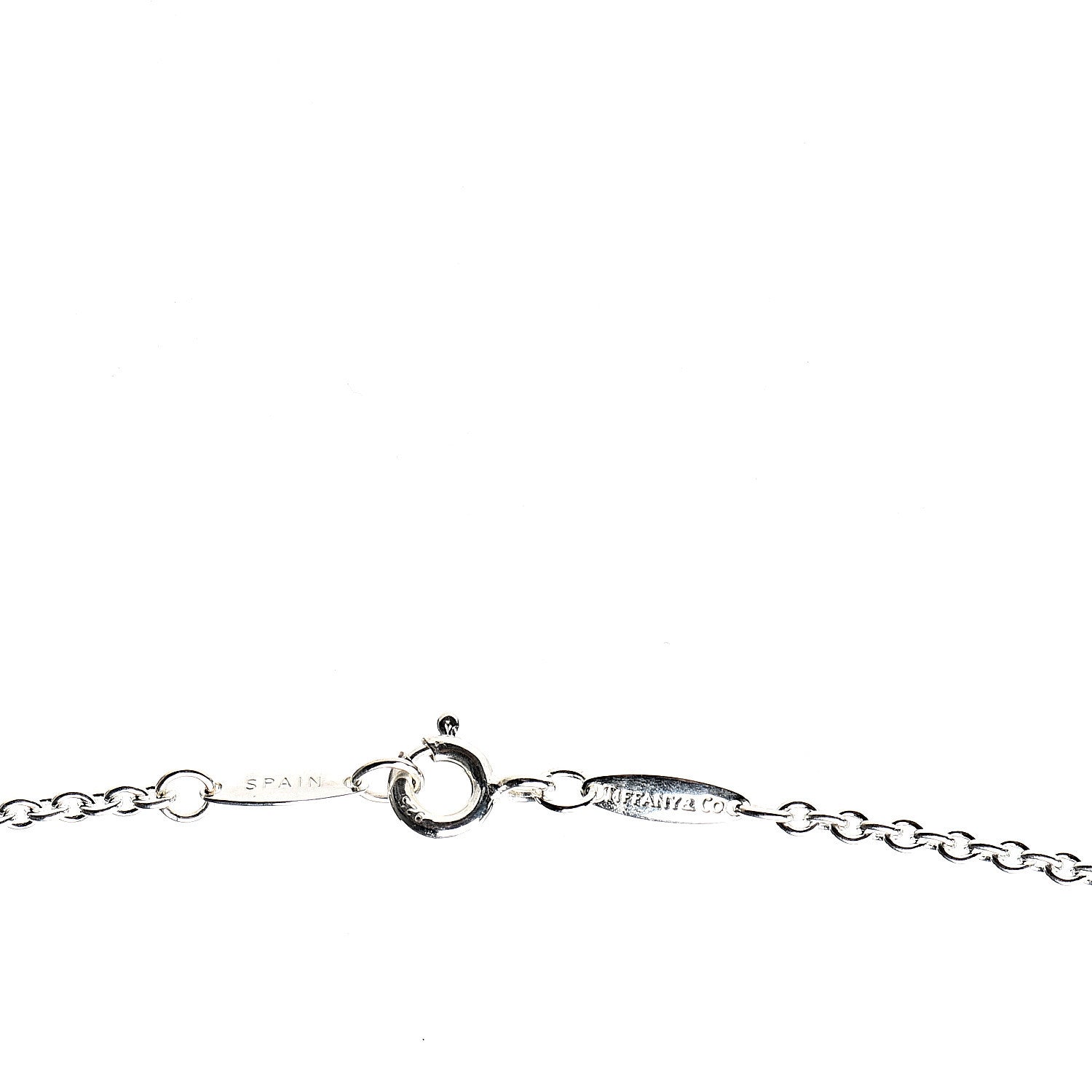 Tiffany Sterling Silver Large Elsa Peretti Bottle Pendant Necklace 3 of 5