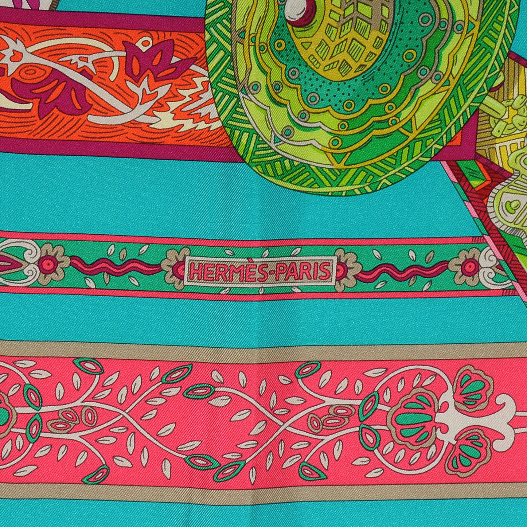 Hermes Silk Le Songe De La Licorne Scarf 90 3 of 5