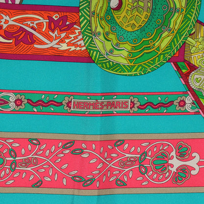 Hermes Silk Le Songe De La Licorne Scarf 90 3 of 5
